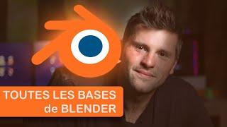 MEGA TUTO : Les BASES de BLENDER - 3H de formation gratuite pour débutant sur Blender 4 en français