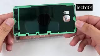 Samsung Galaxy Note 5 ( Broken Lcd And Back Cover Replacement ) by Tech101 ️