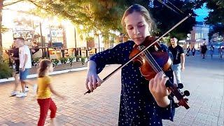 AMAZING PERFORMANCE of Faded - Alan Walker - Anastasia Ponomareva - Violin Cover