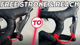 Reach & Free Stroke Adjustment - Shimano Hydraulic Disc Brake Levers - Road Bike Maintenance