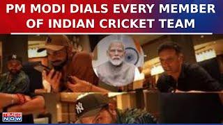 PM Modi Dials Indian Cricket Team, Praises Every Individuals Of Team India | Latest News