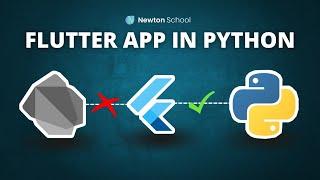 Create FLUTTER app with Python   Dart is not required  !!  by Abhijeet Gupta