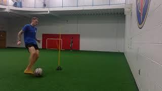 Inside of Foot Touch + Pass Combination