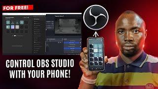 How To Control OBS Studio With Your Phone Using Elgato Stream Deck App For FREE!!! (ios and android)