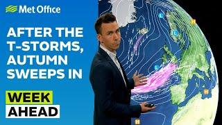 Week Ahead 23/09/2024 – Turning colder – Met Office weather forecast UK