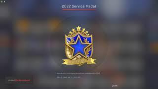 Getting 2022 Tier 3 Service Medal in CS:GO