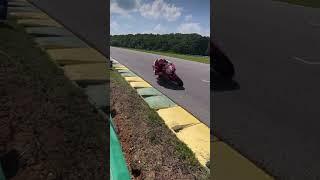 Insane speed of @MotoAmerica guys with the superbikes