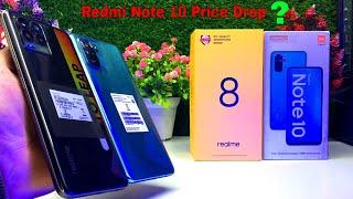 Realme 8 RMX3085  Redmi Note 10 M2101K7AI || Unboxing + Comparison || Redmi Note 10 Price Drop 