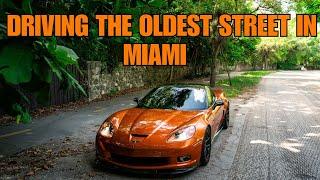 EXPLORING MIAMI'S OLDEST ROAD IN THE CORVETTE C6 Z06 ( POV )