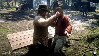 Arthur Punishes Micah For Killing Jack's Dog | Red Dead Redemption 2