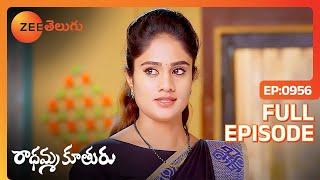 Pallavi Gets Exposed - Radhamma Kuthuru -Telugu Tv Serial - Akshara - Full Ep 956 - Zee Telugu