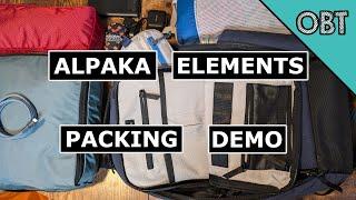 How to Pack the Alpaka Elements Travel Backpack (What Packing Cubes and Gear Fit the Elements)