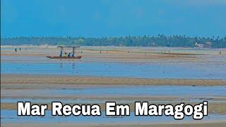 Maragogi Alagoas 17 De Setembro De 2024 Maré 0.0 Mar Recuou