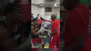 Try this WILD Boxing Combo by Floyd Mayweather Sr & Devin Haney… 