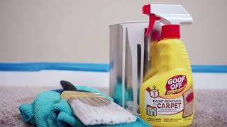 Goof Off Paint Remover for Carpet