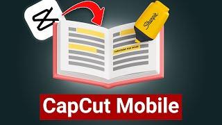 How to Highlight Texts in CapCut Mobile - 2 BEST Ways