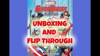 Marvel Super Heroes The Ultimate Pop-Up Book Unboxing and Flip Through
