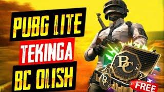 PUBG LITE TEKINGA BC OLISH//BC VZLOM QILISH