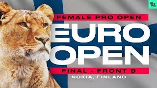 2023 European Open | FPO FINALF9 | Tattar, Blomroos, Allen, Gannon | Jomez Disc Golf