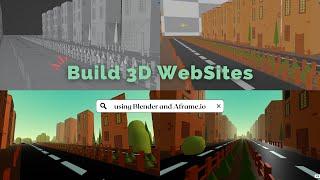 Creating a 3D Buildings Site: A 90 sec Tutorial using Aframe.io and Blender