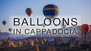 Balloons in Cappadocia, Turkey