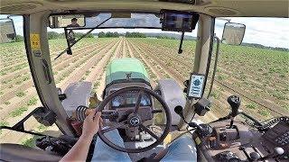 GoPro/driver view - John Deere 6620 + P&L Kobra Varior 500 - original sound