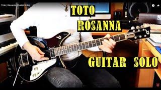 Toto | Rosanna (Guitar Solo) Steve Lukather | Duesenberg Double Cat 