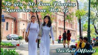 Karaoke Bé yêu - Tone Nữ | TAS BEAT