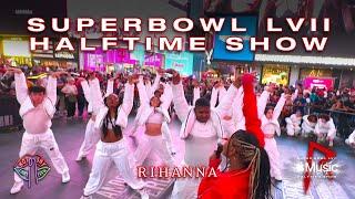 [DANCE IN PUBLIC NYC] Rihanna’s SuperBowl Halftime Show 2023 Dance Cover by Not Shy Dance Crew