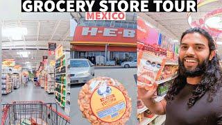 Grocery Stores are different in Mexico| $20 grocery haul + @HEB  tour | Torreon, Coahuila