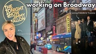 *realistic* week in the life, working on Broadway