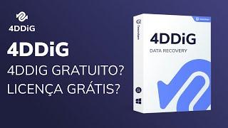 【OFICIAL】 Licença gratuita do Tenorshare 4DDiG para recuperar dados perdidos?