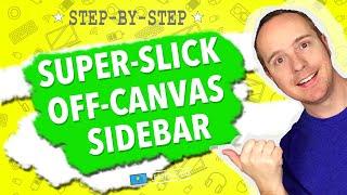 Off Canvas Sidebar In Wordpress Using Elementor