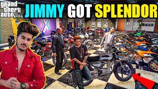 GTA 5 : FINALLY GUYS JIMMY NE LELI HERO HONDA SPLENDOR PLUS BRAND NEW BIKE 