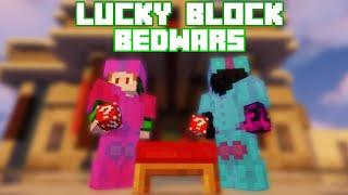 Hypixel Bedwars, but with LUCKY BLOCKS