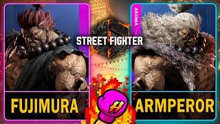 SF6 Fujimura (AKUMA) VS Armperor (AKUMA)Street Fighter 6スト64K 60ᶠᵖˢ