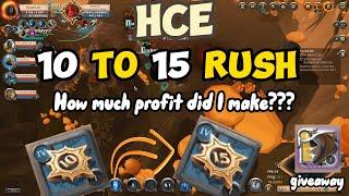 Albion Online HCE : HOW MUCH SILVER DID I MAKE FROM 10 TO 15 ??  | 7.3 GIVEAWAY | #albiononline