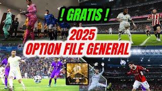 PES 2021 al 2025 OPTION FILE PS4 PS5 GENERAL Y GRATIS EDITEMOSPES