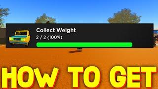 HOW TO COMPLETE COLLECT WEIGHT QUEST in DUSTY TRIP! ROBLOX