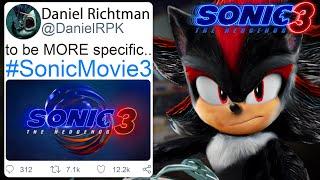 NEW Sonic Movie 3 JULY TRAILER UPDATE?! [release date..]