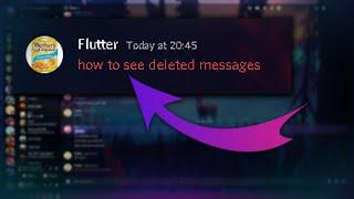 HOW TO SEE DELETED MESSAGES ON DISCORD (Plugin & Updated)