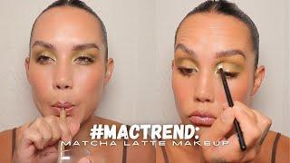 #mactrend - matcha latte makeup 