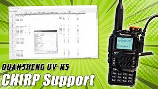 Quansheng UV-K5  Programmierung mit CHIRP