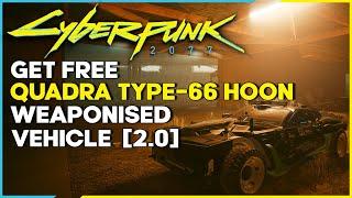 Get the free Quadra Type-66 "Hoon" - Cyberpunk 2077 2.0