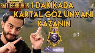 KARTAL GÖZ ÜNVANI NI EN HIZLI ŞEKİLDE ALMAK. (UÇAKTAN İNER İNMEZ)