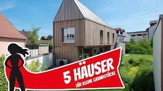 Top 5: Houses for small and difficult plots | Hausbau Helden