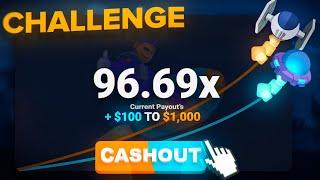 $100 TO $1,000 CRASH CHALLENGE... (ROOBET)