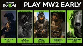 DO THIS to PLAY Modern Warfare 2 EARLY With This FREE Pre-Order Bonus! New Gameplay Reveal & More!