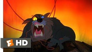 The Secret of NIMH (2/9) Movie CLIP - Dragon Attacks (1982) HD