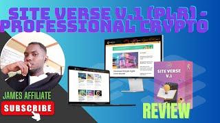 Site Verse v.1 (PLR): Review Optimized Websites For The Cryptocurrency Market